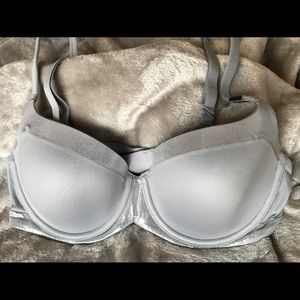 Victoria’s Secret Silver Metallic Bra